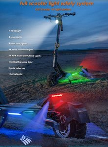 Scooter Eléctrico Kukirin T3 en Existencia en la UE, Scooter Todoterreno de 10 Pulgadas, 45 km/h, 48 V, 15.6 Ah, Scooter Eléctrico de Dos Ruedas - Product Image 6