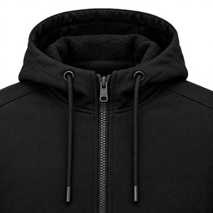 Dernier design, prix bas, sweats à capuche zippés 100 % coton, nouvelle collection hiver 2026, style décontracté pour hommes, écologiques, pour l'extérieur, service OEM - Product Image 4