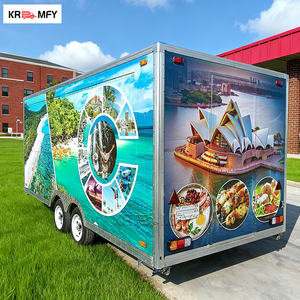 2026 <b>Kitchen</b> Fast Trailer Mobile Coffee Trucks Food Van Truck - Product Image 3