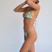 Nouveau été perlé Bikini licou maillots de bain vêtements de plage avec Bikini bijoux breloques maillots de bain maillots de bain filles en Bikini