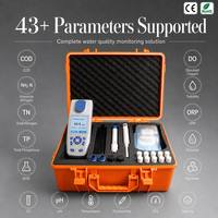 Analyseur portable de la qualité de l'eau multiparamètres TR 900, COD, azote ammoniacal, phosphore total, 43+ paramètres