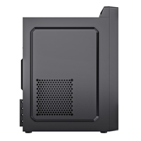 Nueva Caja de PC Portátil de Material ABS, Torre para Juegos, M-ATX Miniitx, Gabinete de CPU de Escritorio para Oficina, Caja de PC Micro ATX con Ventiladores