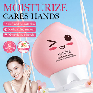 Crème pour les <span class=keywords><strong>mains</strong></span> SADOER à la pastèque et à la pêche, parfum doux - Soin des <span class=keywords><strong>mains</strong></span> pour l'hiver et le printemps, crème pour les <span class=keywords><strong>mains</strong></span> mignonne et amusante - Product Image 3