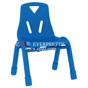 Comfortable Durable and safe kindergarten furniture plastic color study dinning slight children kids chairs