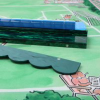 Anpassbare 20-Zoll Luxus Moderne Mehrfarbige Acryl Amerikanische Mahjong Magnetische Ständer und Spielsteine für 4-Spieler Familienunterhaltung
