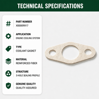 Joint d'étanchéité 00009917 pour moteur marin MTU 4000 (gaz et diesel) – Pièces de rechange compatibles avec bougie d'allumage MTU