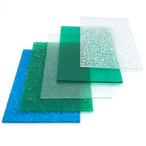 पारदर्शी 4.5 मिमी मेक्रोलन हीरा उभरा पॉलीकार्बोनेट फ्लैट शीट - Product Image 4