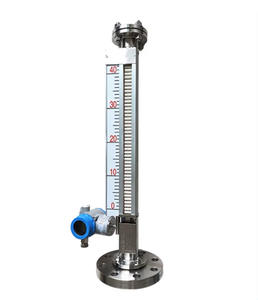 1 metre yüksek hassasiyetli yan üst monte manyetik Flap seviye göstergesi 10 MPa sıvı ölçüm yüksekliği enstrüman - Product Image 5