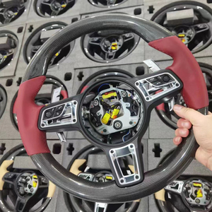 Volante de Fibra de Carbono/Cuero/LED para <span class=keywords><strong>Porsche</strong></span> Panamera 970 971, <span class=keywords><strong>Precio</strong></span> al por Mayor, Personalizado de Fábrica - Product Image 3