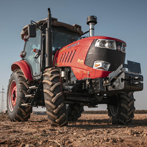 廉价的中国生产农业机械设备140马力4wd大轮拖拉机