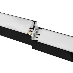 Éclairage commercial anti-éblouissement personnalisé, décoratif, pour supermarchés, bureaux, luminaires suspendus en aluminium, lampes linéaires LED connectables - Product Image 2