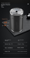 Diffuseur automatique de parfum M30 MANOAL 10ML, diffuseur de parfum mini portable d'aromathérapie pour voiture