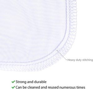 180ミクロン水族館フィルターメディアファインメッシュバッグ小さな樹脂フィルター水槽用メディアバッグナイロンメッシュフィルターメディアバッグ - Product Image 6