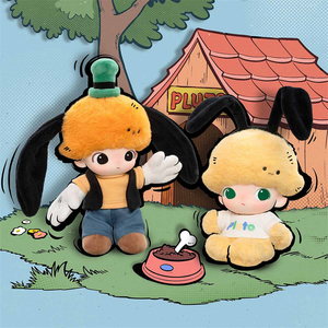 POP MART Dimoo World Série DISSNNEYYY Jouets en vinyle et peluche, Porte-clés, Boîte mystère, Figurine d'anime aléatoire - Product Image 5