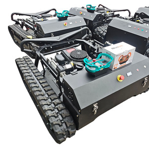 Mini Cortadora de Césped Todoterreno con Control Remoto de 4 Tiempos, Robot Cortacésped Inteligente para Granjas, Recoge la Paja y la Devuelve al Campo - Product Image 3