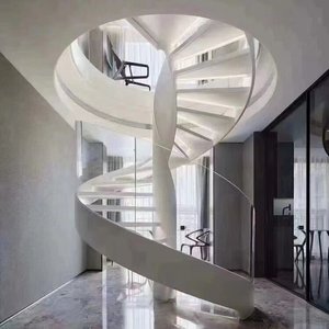 <span class=keywords><strong>Escalera</strong></span> de Caracol de Acero <span class=keywords><strong>con</strong></span> Diseño Curvo Personalizado, Uso Interior/Exterior, Instalación Incluida - Product Image 4