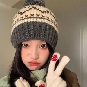 Custom Autumn and Winter Warm Hats, Cute <strong>POM</strong>-<strong>POM</strong> <strong>Beanies</strong> - Product Image 1