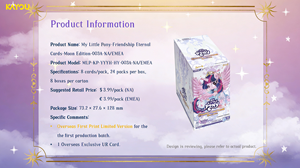 Tarjetas Coleccionables Kayou My Little Pony: Amistad Eterna - Edición Luna - 003A-NA/EMEA - Juego de Cartas Coleccionables en Inglés - Product Image 2