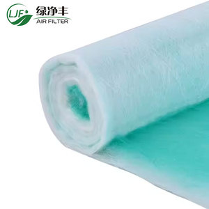 Filtro de fibra de vidrio a precio de fábrica, filtro de parada de pintura para cabina de pintura - Product Image 1