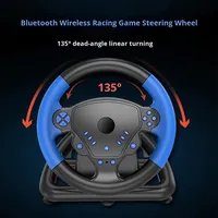 Volante para Juegos con Vibración, Conexión USB 4 en 1 para PC/Android/iOS P4