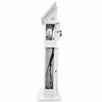 Kiosques de libre-service de petite entreprise de 15.6 pouces avec l'imprimante de 80mm