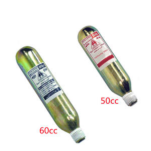 Producción Profesional de Cartuchos de CO2 de Alta Presión de 38g y 45g, 1/2-20UNF y 5/8-18UNF, para Equitación - Product Image 3