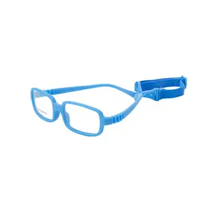 Silicone trẻ em Kính mắt Frames đầy màu sắc New mô hình chất lượng cao Kids Eyewear Khung kính cho bé trai và bé gái