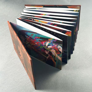 Usine de petite taille fournit des services d'impression de livres personnalisés de haute qualité. Livres d'Accordéon à Couverture Rigide Personnalisés, Bandes Dessinées. - Product Image 2