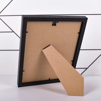 Vente chaude Impression Numérique Moderne Simple Photo Photo Affiche Taille Personnalisée Noir MDF En Bois Art Cadre