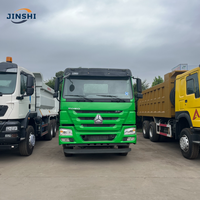 Truk Traktor JSZG Bekas HOWO 371HP 6x4 Euro 2 Diesel Transmisi Manual 10 Roda untuk Transportasi Logistik