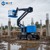 Plateforme de travail aérienne autopropulsée à flèche articulée, élévateur hydraulique pour la construction et l'entretien