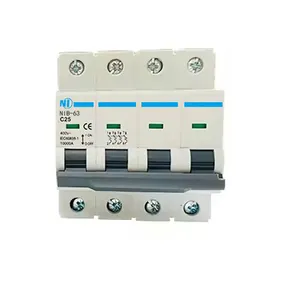 Chinese Factory 1P 2P 3P 4P AC Miniature Circuit Breaker Mcb