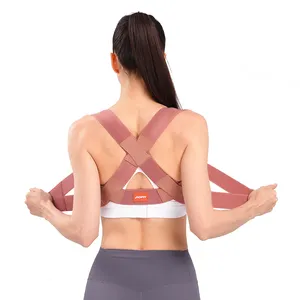 China factory wholesale traction spinal Shoulder Relieve back neck Pain Clavicle Spine Support brace