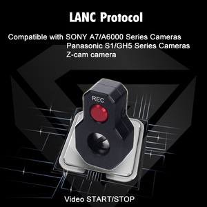 Controller di registrazione video in alluminio, utilizzando il protocollo Lanc con <span class=keywords><strong>1</strong></span>/4 thread per la registrazione video. Misura per <span class=keywords><strong>SONY</strong></span> A7S3/A73/A7M4 - Product Image 5