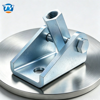 Support de fixation tournant en acier au carbone électrolytique zingué UTT1002 pour système de support de tuyaux d'incendie