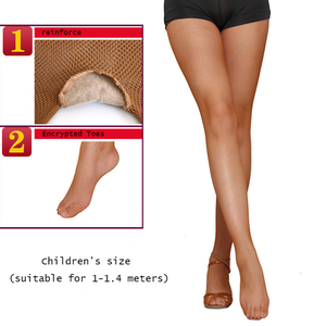Vente en gros de bas résille latins professionnels en réseau dur Collants pour danse latine Bas résille Accessoires latins - Product Image 2