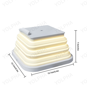 Lámpara de Noche Plegable con Luz de Luna, Botón Táctil que Cambia de Color, Cargador Inalámbrico para iPhone y Samsung, Decoración de Habitación, Lámpara de Escritorio - Product Image 6