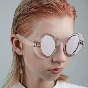 Gafas de Sol Alienígenas Vintage 2022, Únicas, para Hombre y Mujer, Multicolores, Estilo Punk, Protección UV400, Montura Pequeña, Ovaladas - Product Image 5