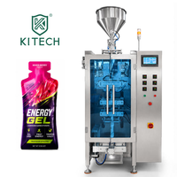 Machine à emballer de remplissage de gel d'énergie liquide de sachet formé par bouteille automatique KL-160