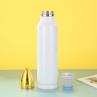 Logo personnalisé 500ml 1000ml Tasse à vide en acier inoxydable Tasse thermos Tasse armée Cadeaux verts pour hommes, Cadeaux de papa pour la fête des pères