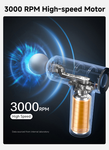 Yolanda Mini Pocket Kích Thước Trắng Massage Súng Trở Lại Pain Relief 8Mm Biên Độ Mạnh Mẽ Xách Tay Fascia Súng Cho Du Lịch - Product Image 6