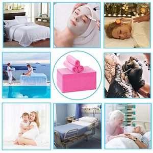 Draps <span class=keywords><strong>de</strong></span> lit jetables à usages multiples, parfaits pour le spa, la cire, le massage, rouleau <span class=keywords><strong>de</strong></span> papier pour <span class=keywords><strong>table</strong></span> <span class=keywords><strong>de</strong></span> massage pour le spa - Product Image 6