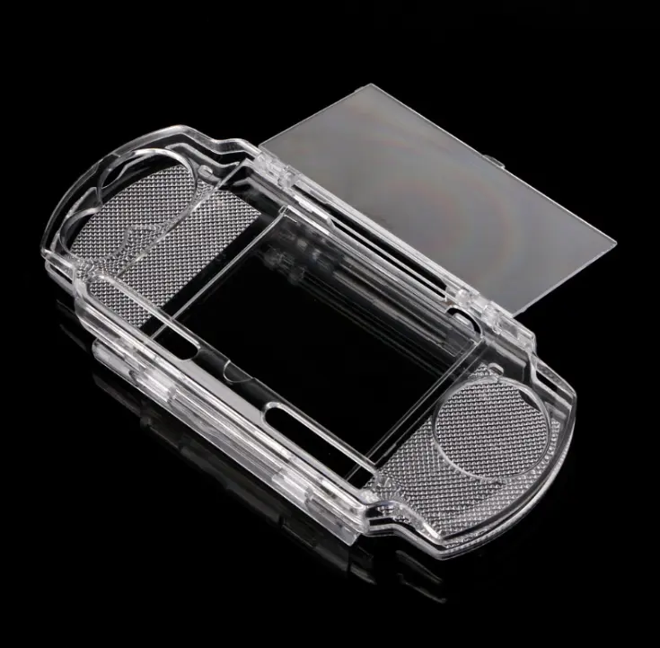 Casing kristal bening 2023 untuk PSP 2000 3000 casing pelindung keras Travel Carry untuk Playstation PSP2000 3000