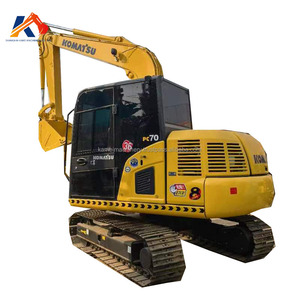 Excavadora Komatsu PC 70 8 usada a la venta, excavadora Komatsu PC60 70 120 130 usada en Japón se adapta a maquinaria agrícola - Product Image 1