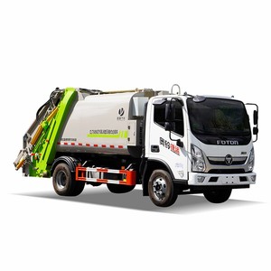 Nuevo Camión Compactador de Residuos Foton 4X2 de 6/9m³ para Recolección de Residuos Comerciales y Servicios de Propiedad - Product Image 1