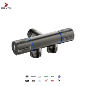 Home Brass Black Matt Hot and Cold Water Control Valve for Bath Shower <strong>Bidet</strong> <strong>Sprayer</strong> - Product Image 1