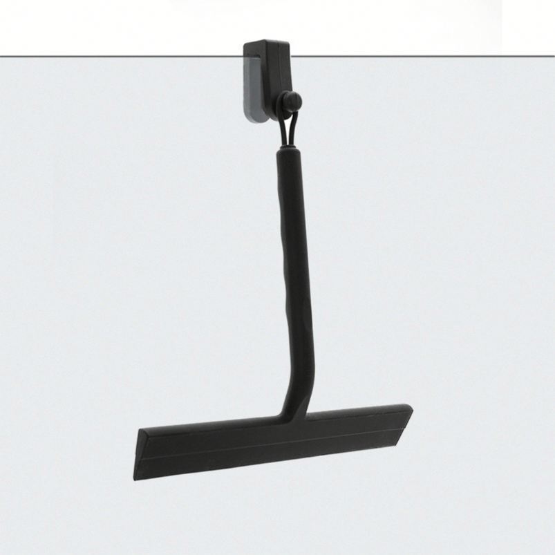 USSE Silicone Shower Squeegee with Plastic Handle Eco-Friendly Stocked for Cleaning Windows and Mirrors in Bathroom & Kitchen · image 2