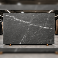 Dalle de marbre gris en pierre naturelle YUANDA pour plan de travail de cuisine, carrelage de sol, panneau mural, escalier, dessus de meuble-lavabo, salle à manger