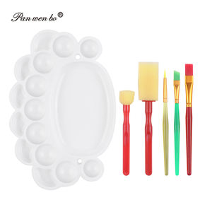 Haute qualité 6 pièces/ensemble artiste <span class=keywords><strong>pinceau</strong></span> Nylon cheveux fournitures pour enfants bricolage <span class=keywords><strong>dessin</strong></span> et Art Design enfants <span class=keywords><strong>peinture</strong></span> pinceaux - Product Image 1