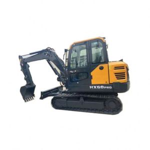Mini-excavatrices, équipement de construction HX60pro, presque neuves, utilisées sur les routes urbaines, les fermes, les rivières et dans les travaux miniers. - Product Image 1